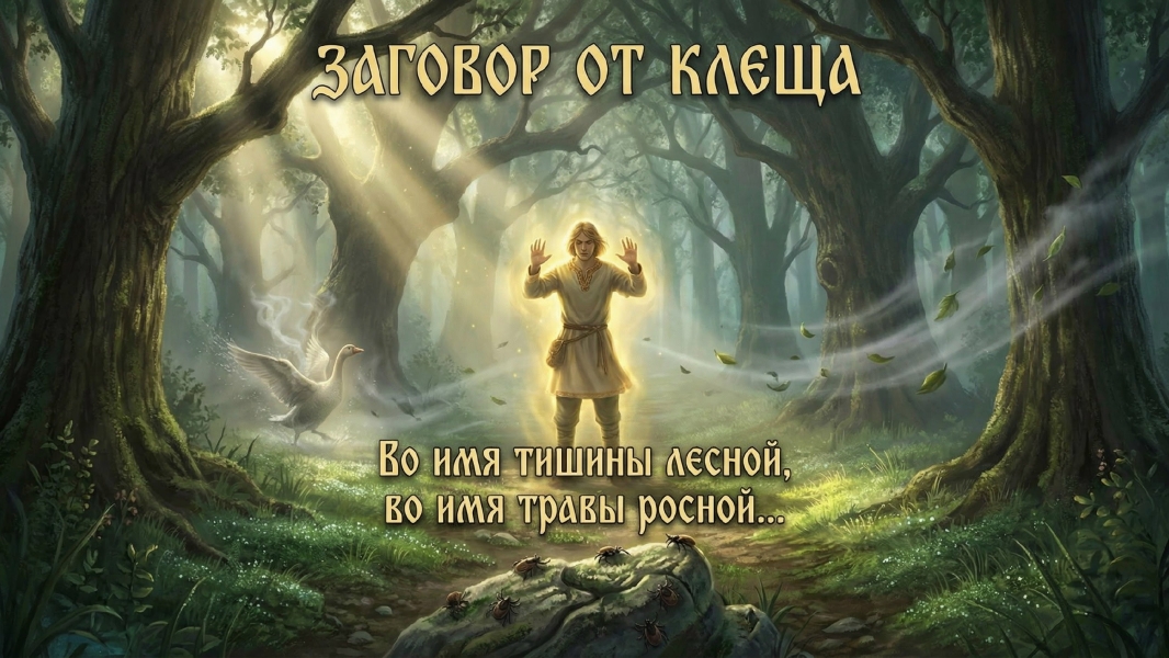 Заговор от клеща . .. |БЕЛЫЙ СВЕТ0