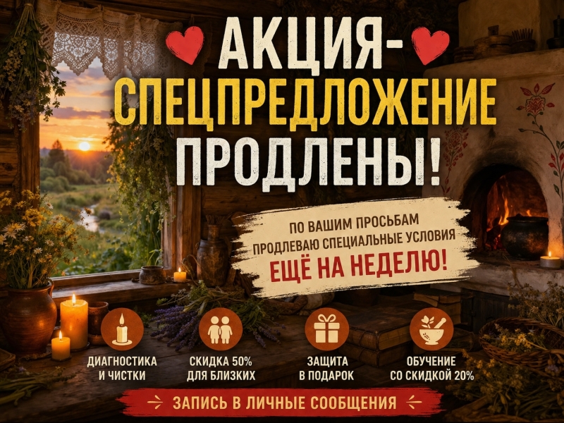 Акция-спецпредложение продлены .. |БЕЛЫЙ СВЕТ0